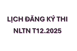 LỊCH ĐĂNG KÝ THI NĂNG LỰC TIẾNG NHẬT THÁNG 12.2025 TẠI ĐIỂM THI HÀ NỘI